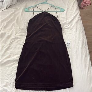 B Darlin Spaghetti Strap Slip Dress